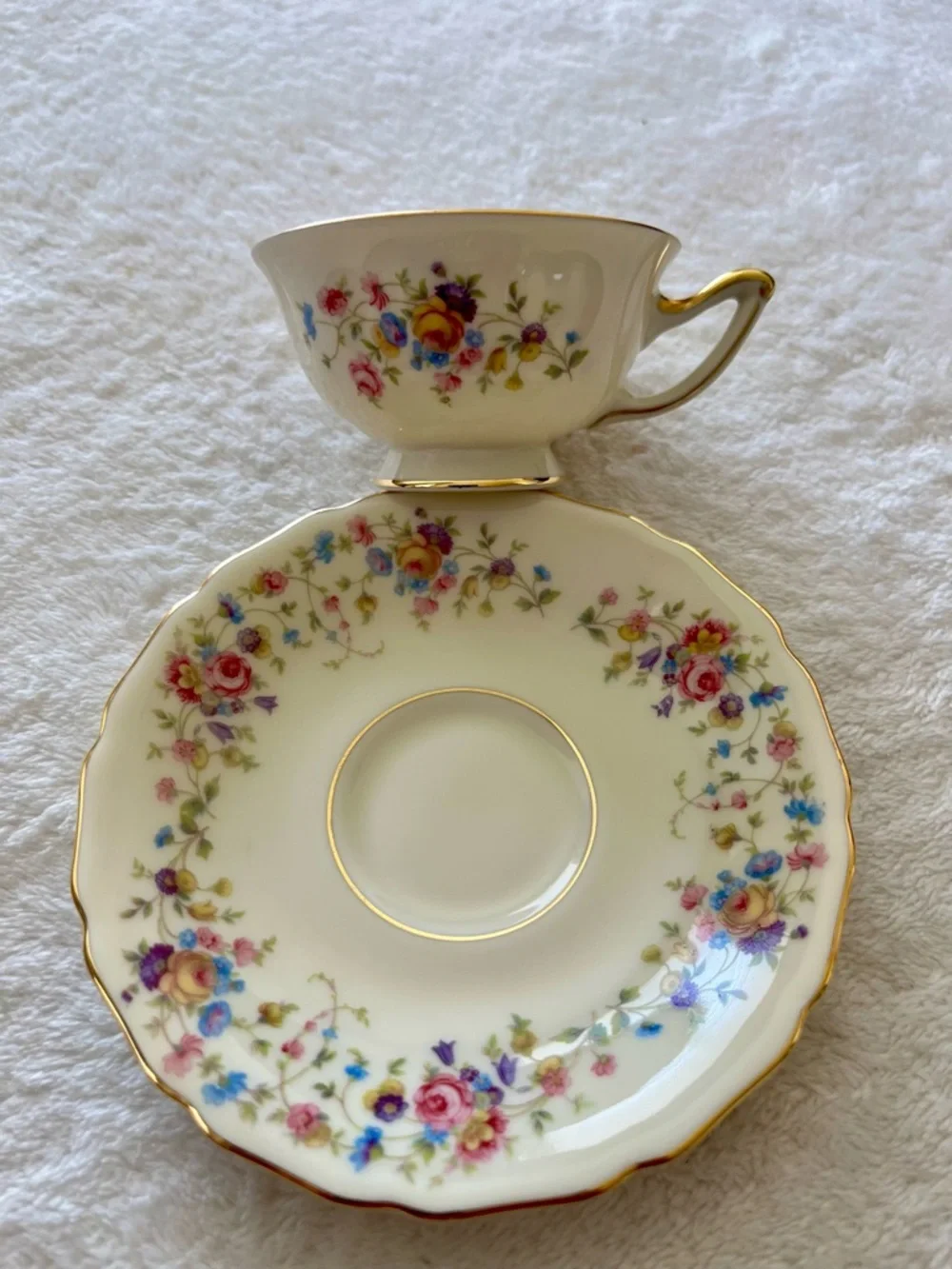 Demitasse Tea Cups and Saucers - Picture 9 of 13